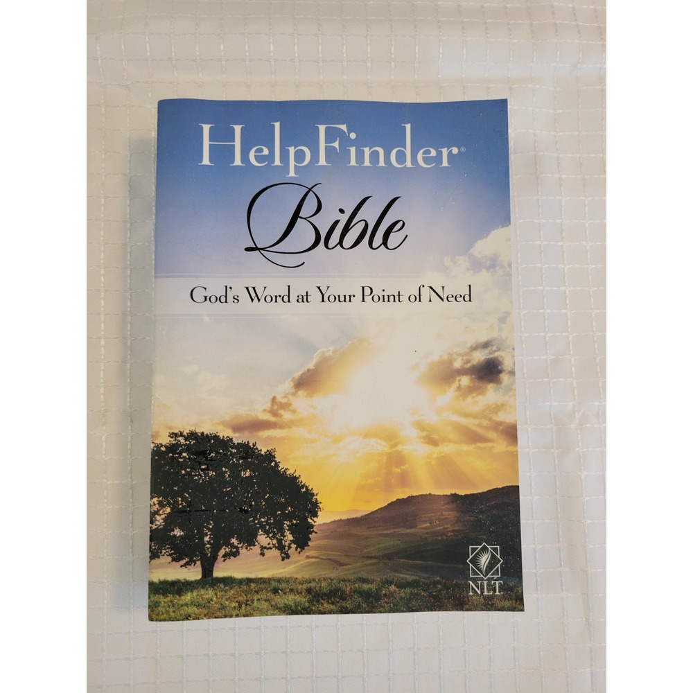 HelpFinder Bible NLT‎ New Living Translation Guideposts Softcover Topical Index